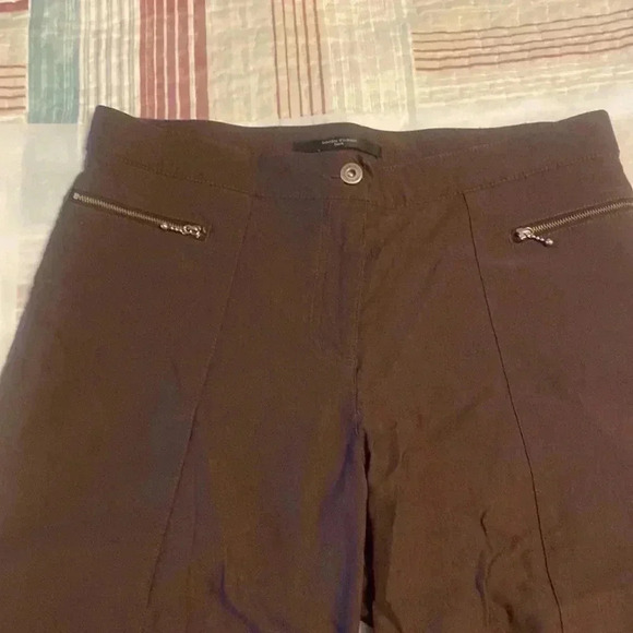 Elastic fabric( 76%rayon & 20%nylon) Chocolate colour  denim jeans for ladies - Picture 3 of 11